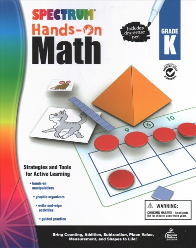 Spectrum Hands-On Math , Grade K