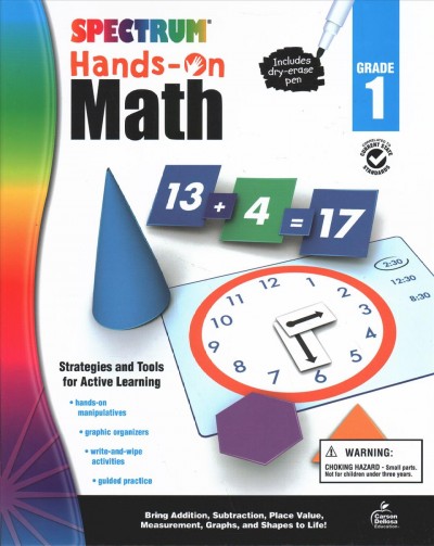 Spectrum Hands-On Math , Grade 1