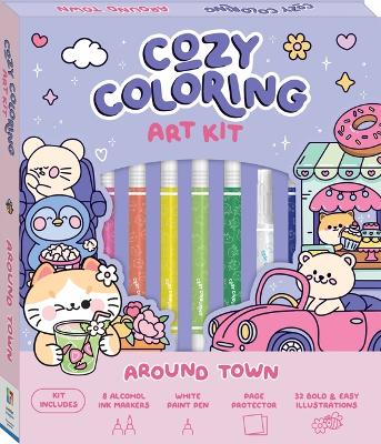 Art Maker Cozy Coloring Around Town Kit