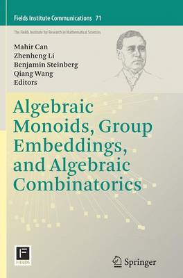 Algebraic Monoids, Group Embeddings, and Algebraic Combinatorics Softcover reprint of the original 1st ed. 2014