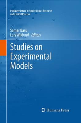 Studies on Experimental Models Softcover reprint of the original 1st ed. 2011