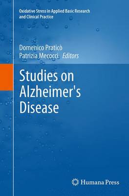 Studies on Alzheimer's Disease Softcover reprint of the original 1st ed. 2013