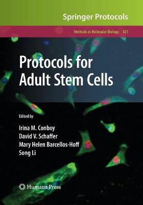 Protocols for Adult Stem Cells Softcover reprint of the original 1st ed. 2010