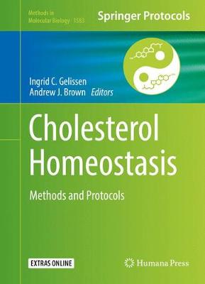Cholesterol Homeostasis: Methods and Protocols 1st ed. 2017