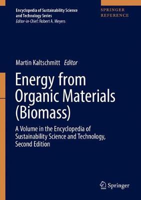 Energy from Organic Materials (Biomass): A Volume in the Encyclopedia of Sustainability Science and Technology, Second Edition