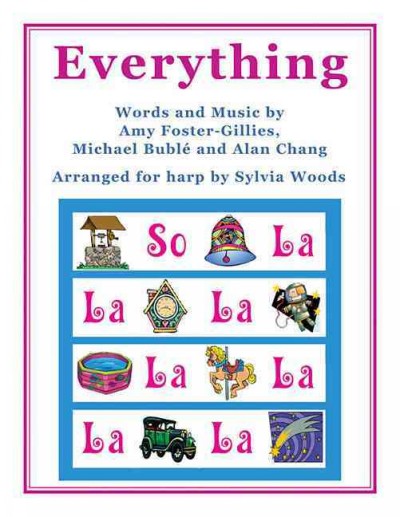 Everything Arranged for Harp by Sylvia Woods