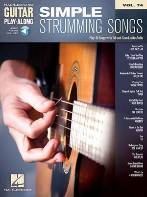 Simple Strumming Songs Guitar Play-Along Volume 74