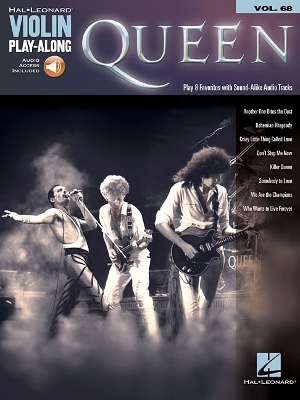 Queen Violin Play-Along Volume 68