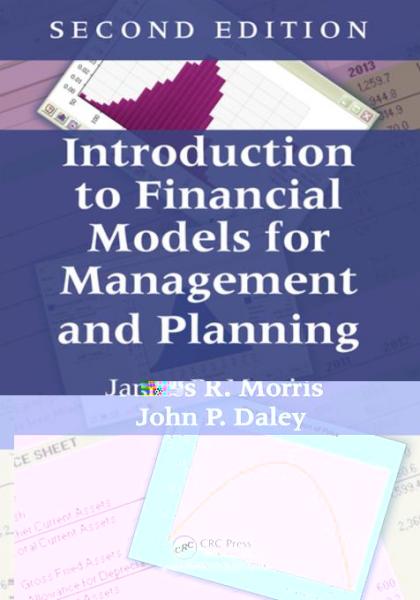 Introduction to Financial Models for Management and Planning