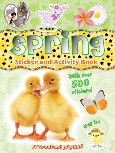 Spring Sticker and Activity Book