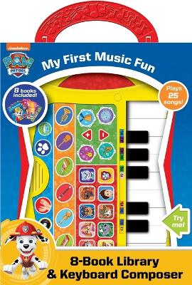 Nickelodeon Paw Patrol: My First Music Fun 8-Book Library and Keyboard  Composer Sound Book Set