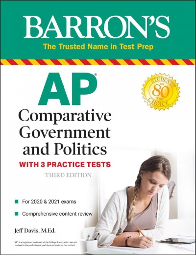AP Comparative Government and Politics: With 3 Practice Tests 3rd ed.