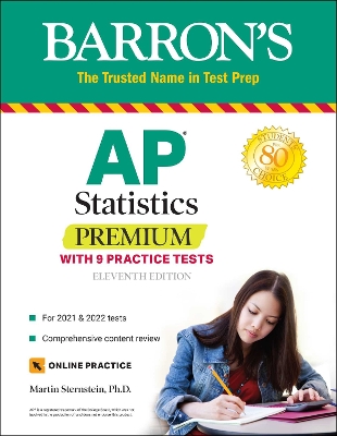 AP Statistics Premium: With 9 Practice Tests Eleventh Edition