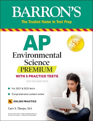 AP Environmental Science Premium: With 5 Practice Tests Ninth Edition
