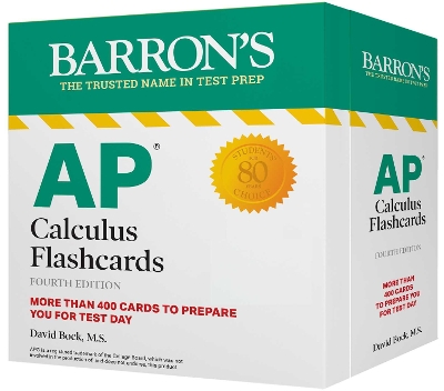 AP Calculus Flashcards, Fourth Edition: Up-to-Date Review and Practice plus  Sorting Ring for Custom Study Fourth Edition