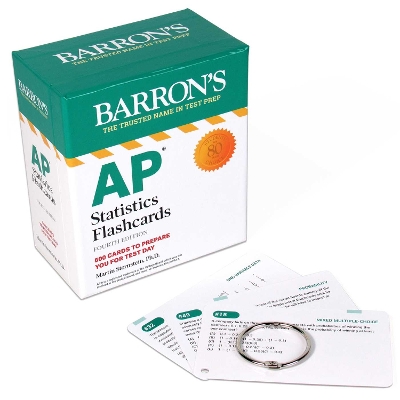 AP Statistics Flashcards, Fourth Edition: Up-to-Date Practice plus Sorting Ring  for Custom Study Fourth Edition