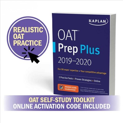 Oat Self-Study Toolkit 2020: Oat Prep Plus Book plus 4 Practice Tests plus Qbank Proprietary ed.