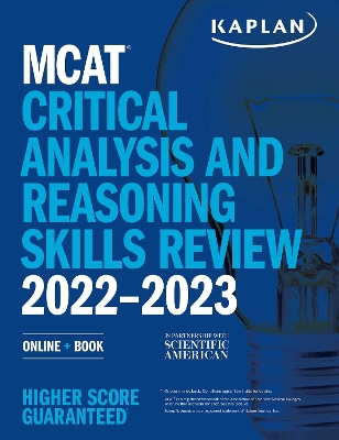 MCAT Critical Analysis and Reasoning Skills Review 2022-2023: Online plus Book