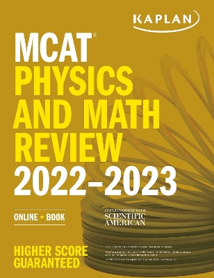 MCAT Physics and Math Review 2022-2023: Online plus Book