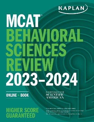 MCAT Behavioral Sciences Review 2023-2024: Online plus Book