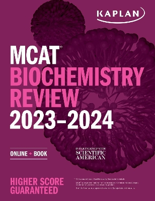 MCAT Biochemistry Review 2023-2024: Online plus Book