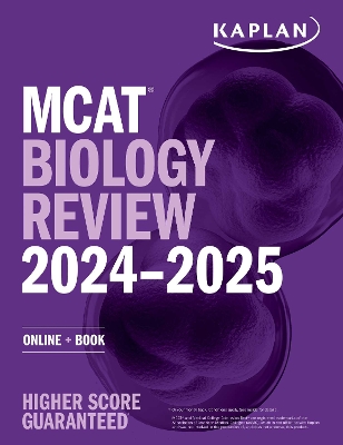 MCAT Biology Review 2024-2025: Online plus Book