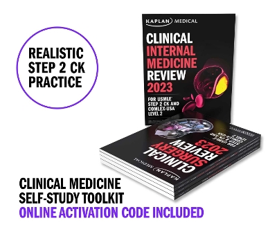 Clinical Medicine Self-Study Toolkit for USMLE Step 2 CK and COMLEX-USA  Level 2: Lecture Notes plus Qbank Proprietary, , Amazon Only