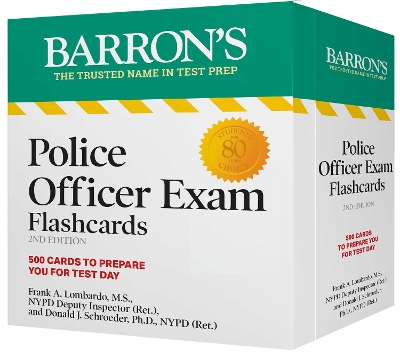 Police Officer Exam Flashcards, Second Edition: Up-to-Date Review plus Sorting  Ring for Custom Study: plus Sorting Ring for Custom Study Second Edition