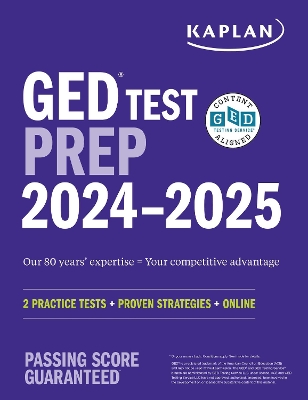 GED Test Prep 2024-2025: Includes a Diagnostic Pretest, 2 Full Length  Practice Tests, 1000plus Practice Questions, and 40plus Online Videos: 1 Test in the Book plus Proven Strategies plus Online Revised, Revised
