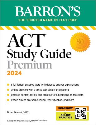 ACT Study Guide Premium Prep, 2024: 6 Practice Tests plus Comprehensive Review  plus Online Practice Seventh Edition