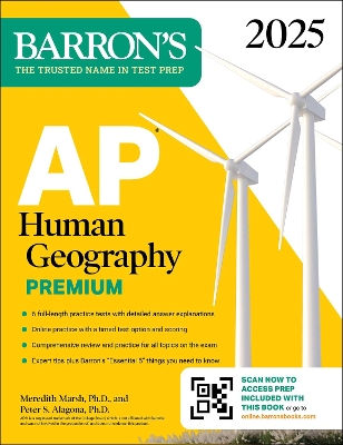 AP Human Geography Premium, 2025: Prep Book with 6 Practice Tests plus  Comprehensive Review plus Online Practice