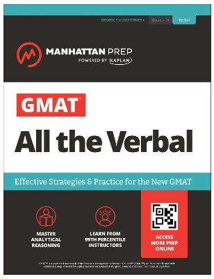 GMAT All the Verbal: Effective Strategies & Practice for the new GMAT plus  Atlas online Eighth Edition