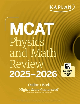 MCAT Physics and Math Review 2025-2026: Online plus Book