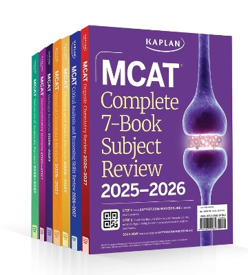 MCAT Complete 7-Book Subject Review 2025-2026, Set Includes Books, Online  Prep, 3 Practice Tests