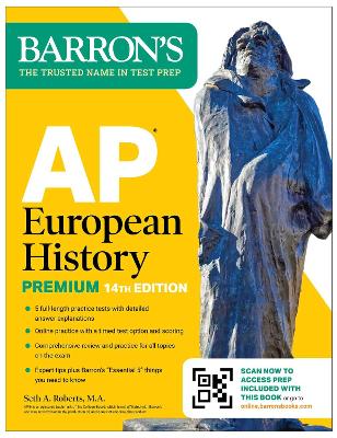 AP European History Premium, Fourteenth Edition: Prep Book with 5 Practice  Tests plus Comprehensive Review plus Online Practice (2026)