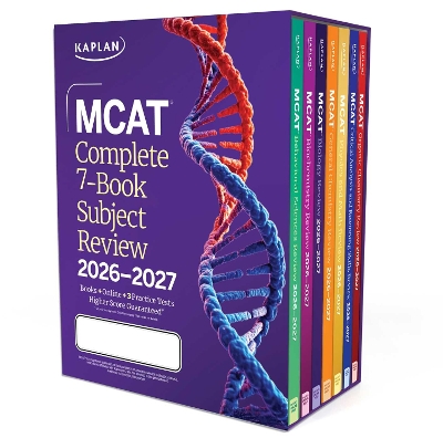 MCAT Complete 7-Book Subject Review 2026-2027, Set Includes Books, Online  Prep, 3 Practice Tests