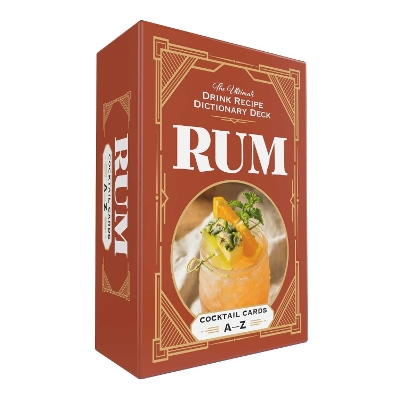 Rum Cocktail Cards AZ: The Ultimate Drink Recipe Dictionary Deck
