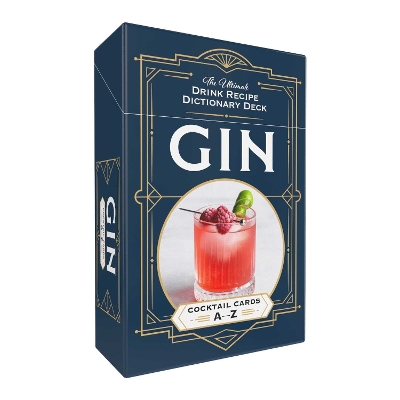 Gin Cocktail Cards AZ: The Ultimate Drink Recipe Dictionary Deck