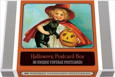 Halloween Postcard Box - 36 Unique Vintage Postcards: Halloween Boxed Postcard Set