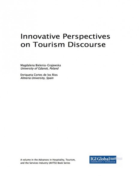 Innovative Perspectives on Tourism Discourse