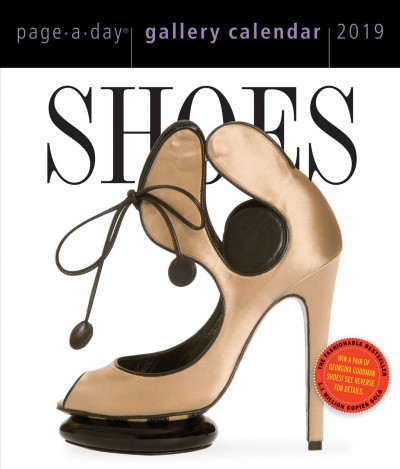 2019 Shoes Gallery Page-A-Day Gallery Calendar