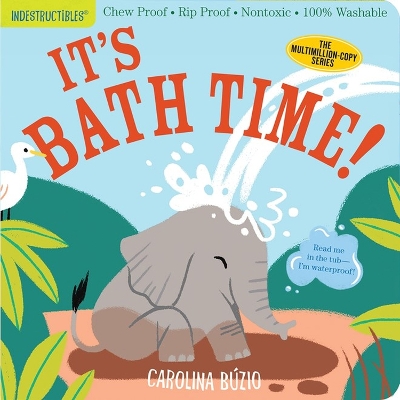 Indestructibles: It's Bath Time!: Chew Proof · Rip Proof · Nontoxic · 100% Washable (Book for Babies, Newborn  Books, Safe to Chew)