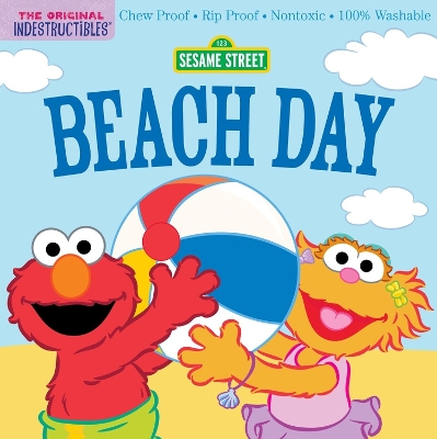 Indestructibles: Sesame Street: Beach Day: Chew Proof · Rip Proof · Nontoxic · 100% Washable (Book for Babies, Newborn  Books, Safe to Chew)
