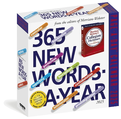 365 New Words-A-Year Page-A-Day® Calendar 2025: From the Editors of Merriam-Webster