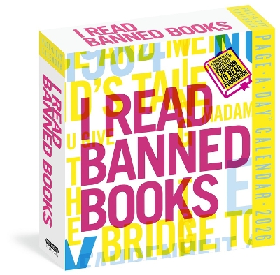 I Read Banned Books Page-A-Day® Calendar 2026