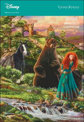 Disney Dreams Collection by Thomas Kinkade 2026 Monthly Pocket Planner  Calendar