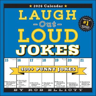 Laugh-Out-Loud Jokes 2026 Wall Calendar: 400plus Punny Jokes