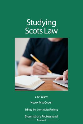 Studying Scots Law 6th edition