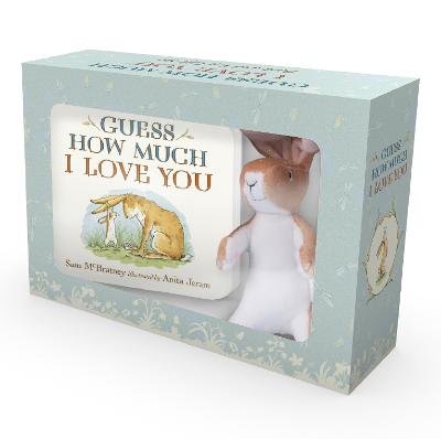 Guess How Much I Love You: Beloved classic bestselling story about love between a parent and child, in  a gift edition with soft cuddly plush toy  perfect gift for babies, toddlers, birthdays, bedtime, baby showers and a loved one of any age