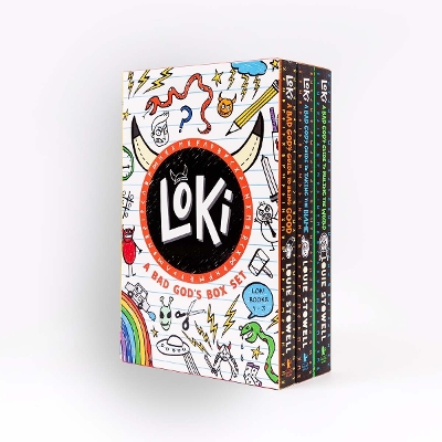 Loki: A Bad God's Box Set: Three funny diaries full of doodles and comics about the adventures of a  Norse trickster god stuck in a school kids body, for age 7, 8, 9, 10, 11, 12
